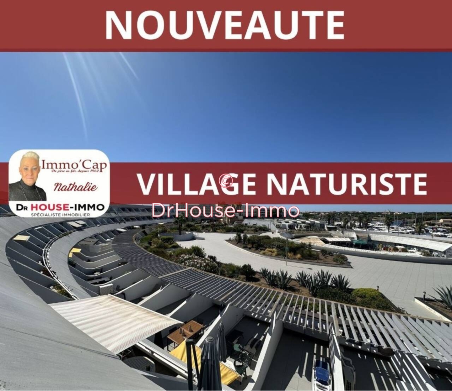 Photo 1 : Vente Appartement 2 pièces Cap d'Agde 34 m²