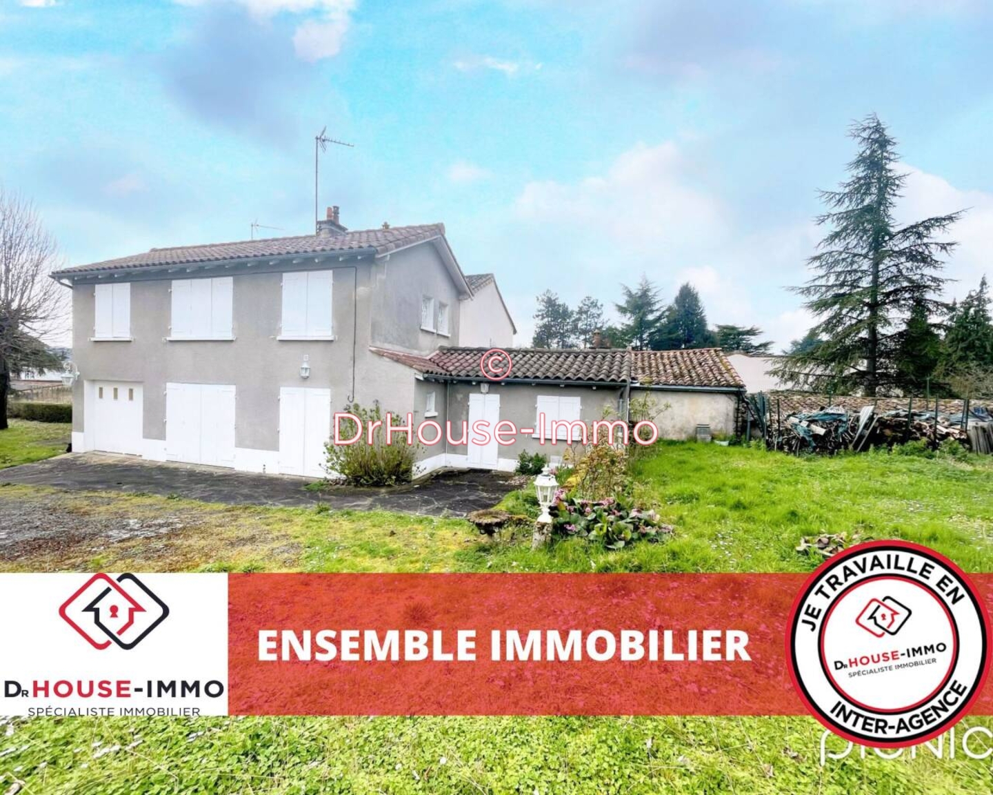 Photo 2 : Vente Maison 10 pièces Vouneuil-sous-Biard 210 m²