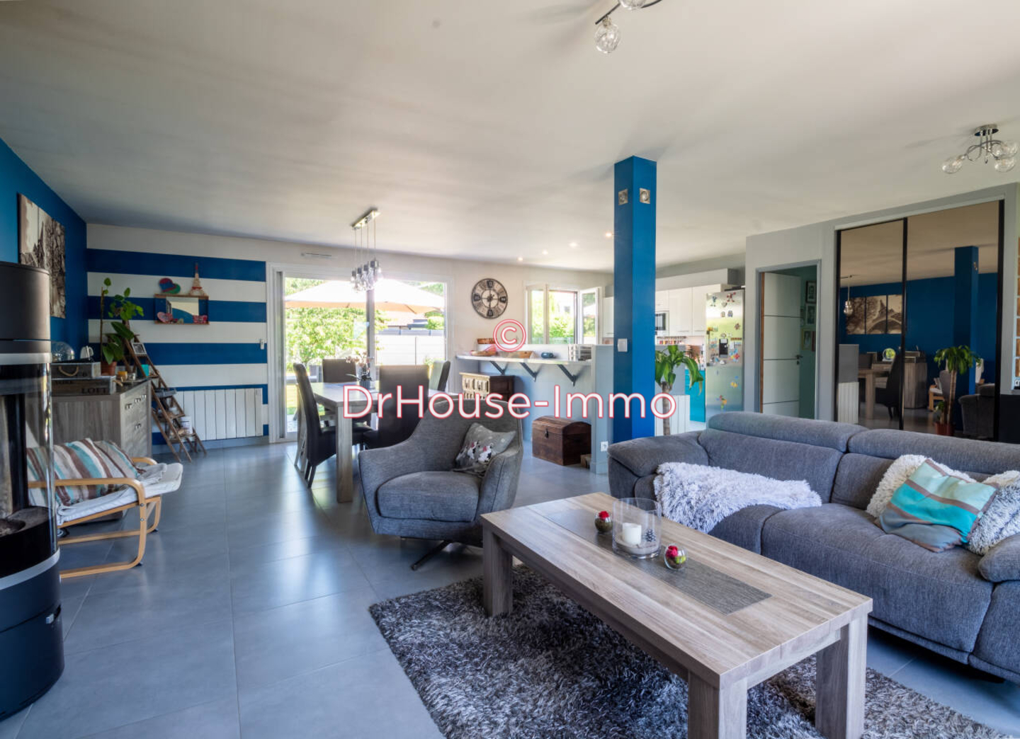 Photo 3 : Vente Maison 7 pièces Villiers-le-Mahieu 170 m²