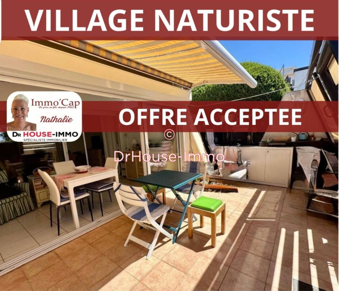Photo 1 : Vente Maison 2 pièces Cap d'Agde 26 m²