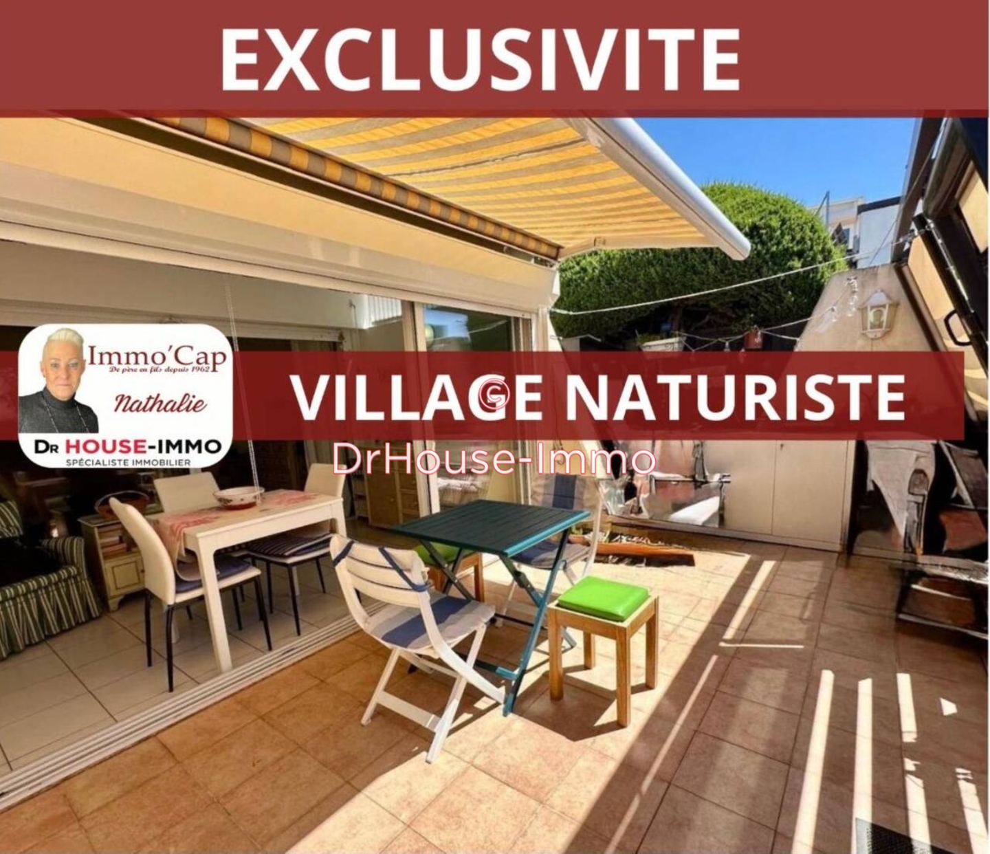 Photo 1 : Vente Maison 2 pièces Cap d'Agde 26 m²