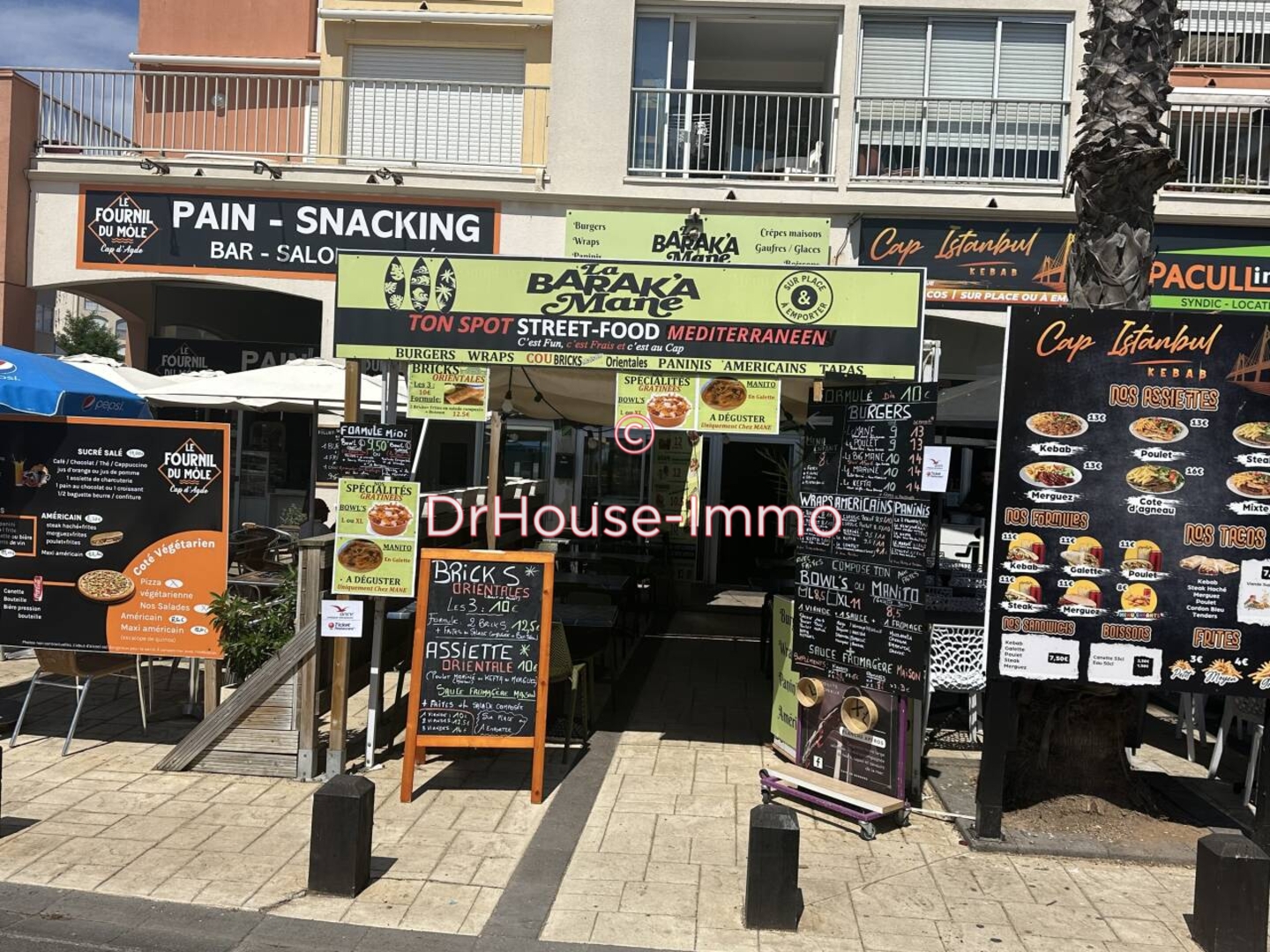 Photo 2 : Vente Commerce 2 pièces Cap d'Agde 30 m²