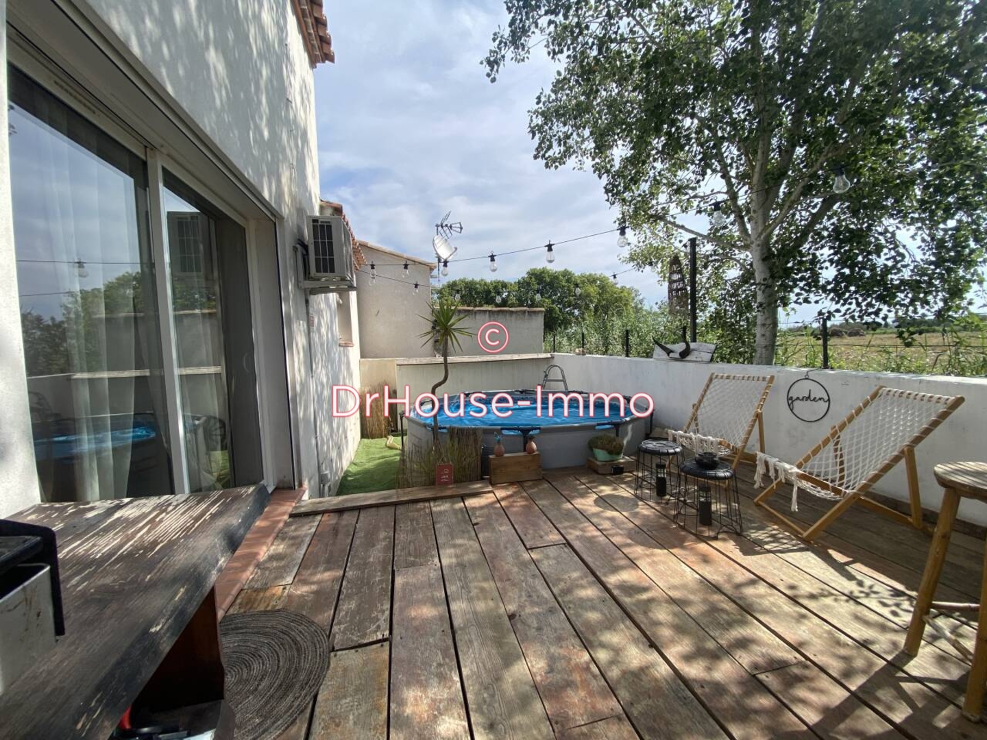 Photo 1 : Vente Maison 4 pièces Saintes-Maries-de-la-Mer 110 m²