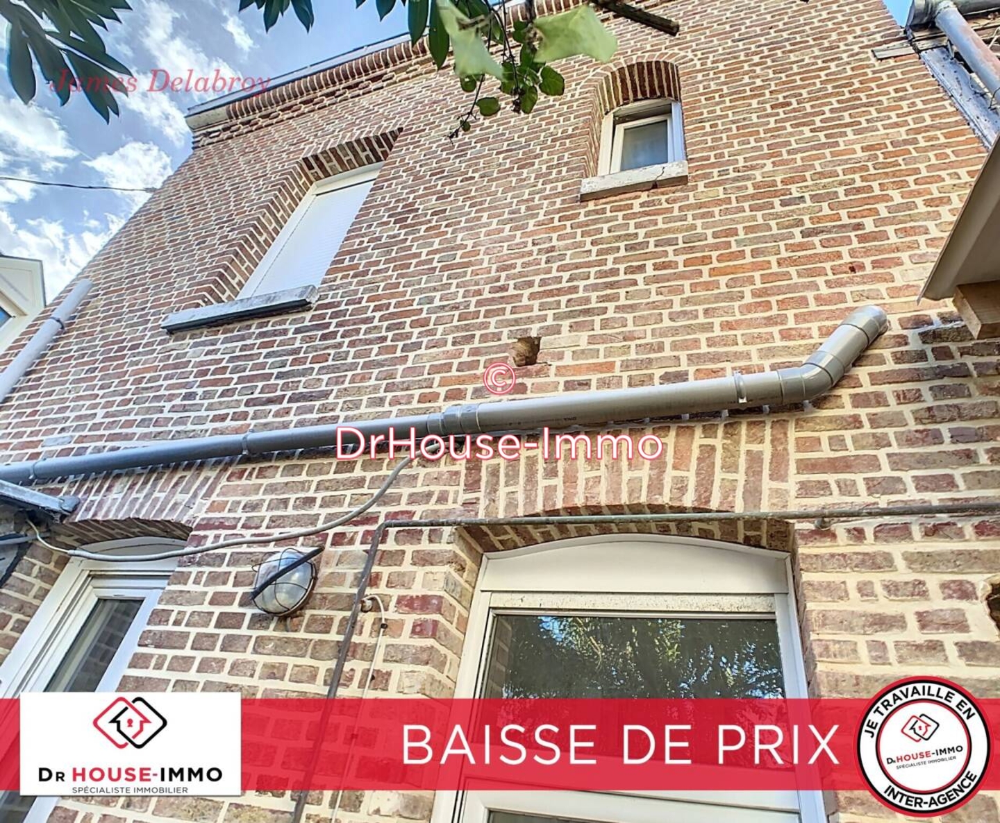 Photo 1 : Vente Maison 3 pièces Amiens 50 m²