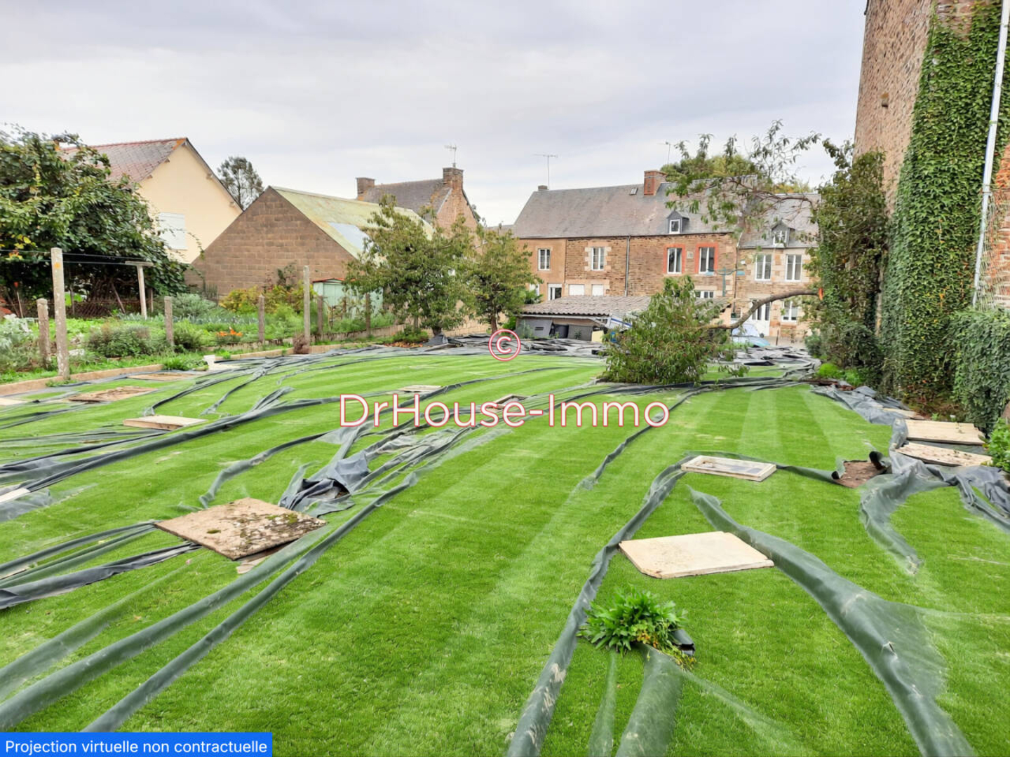 Photo 2 : Vente Terrain La Croix-Avranchin 486 m²