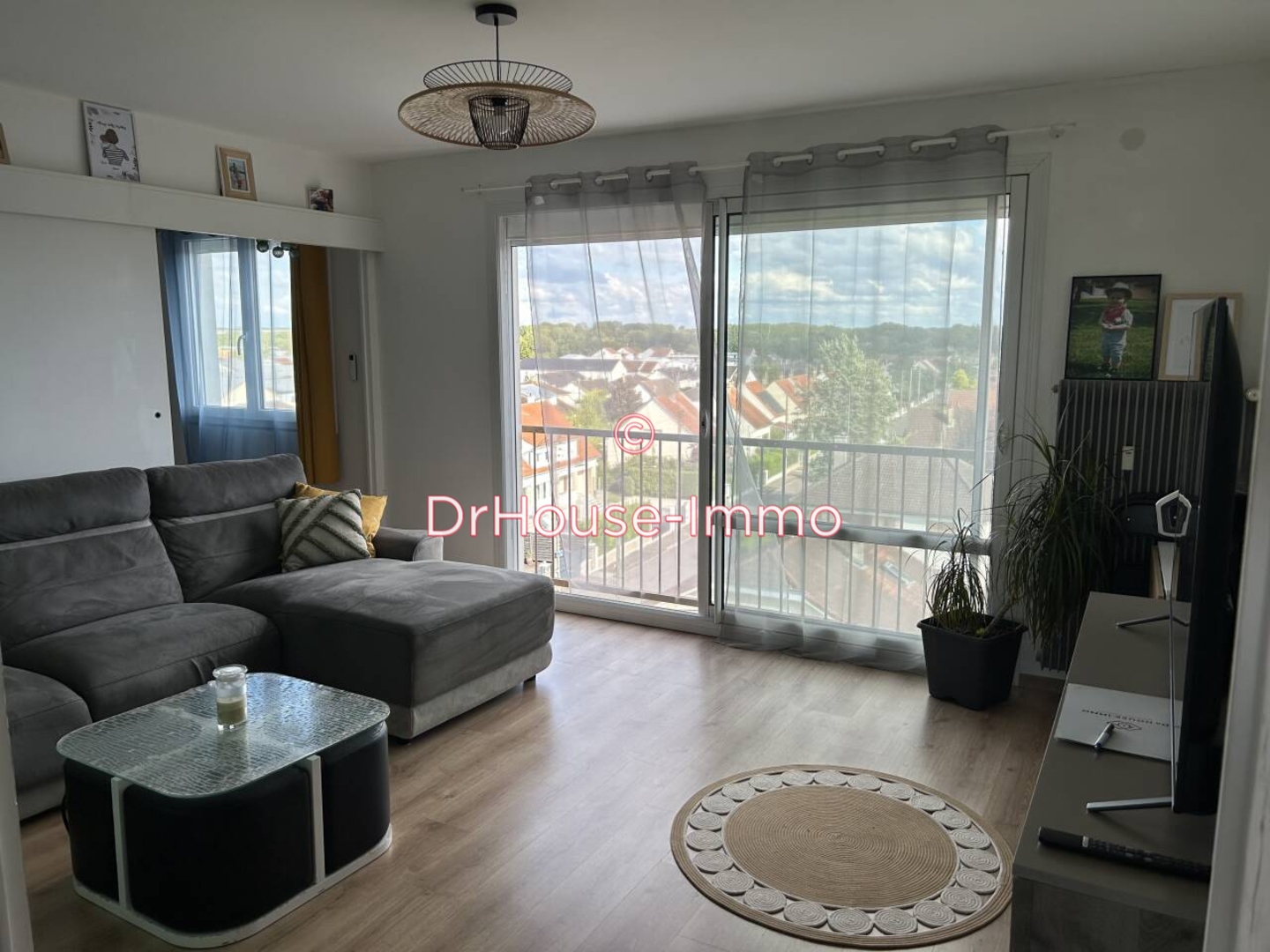 Photo 2 : Vente Appartement 3 pièces Pont-Sainte-Marie 60 m²