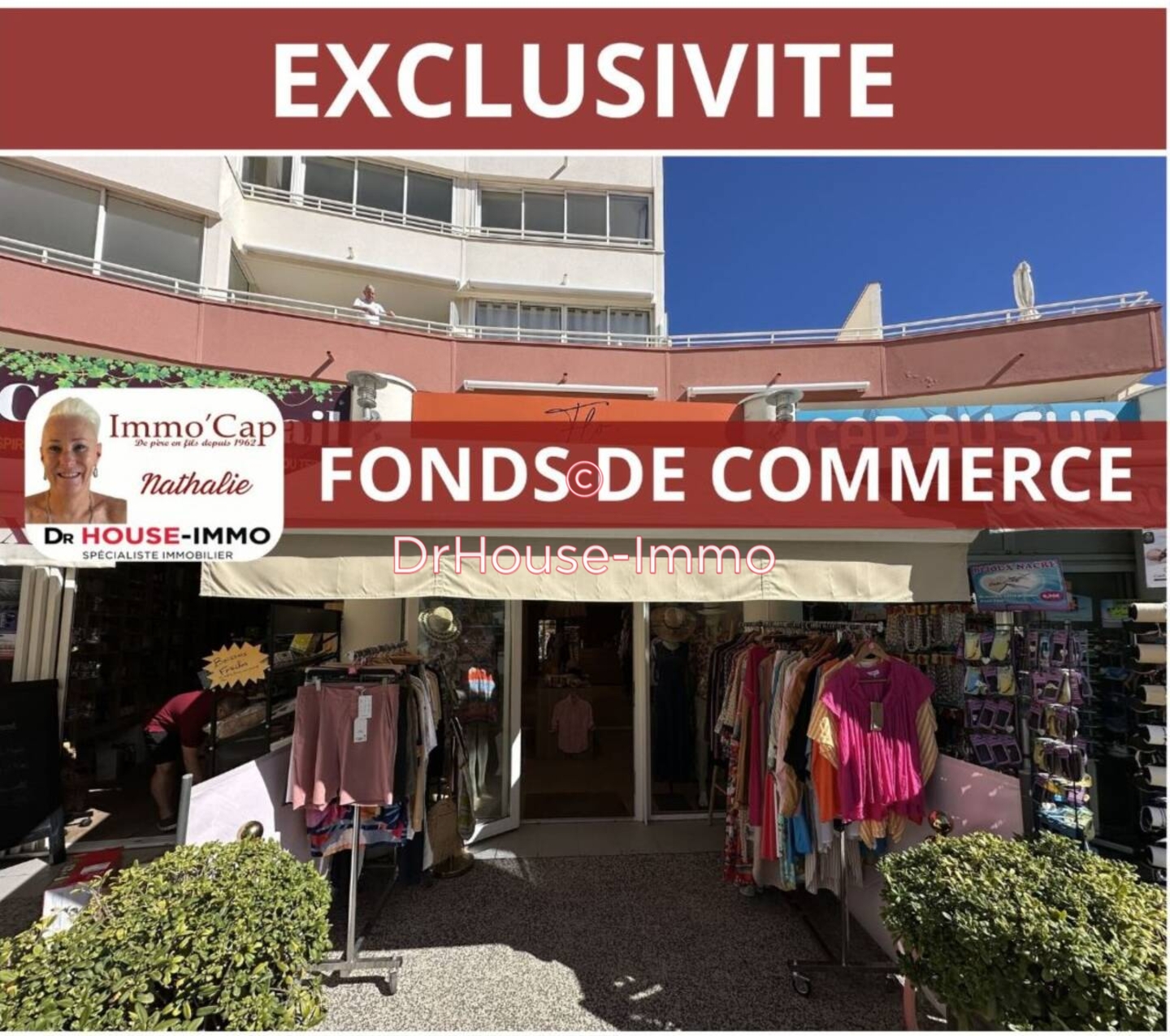 Photo 1 : Vente Commerce 2 pièces Agde 29 m²
