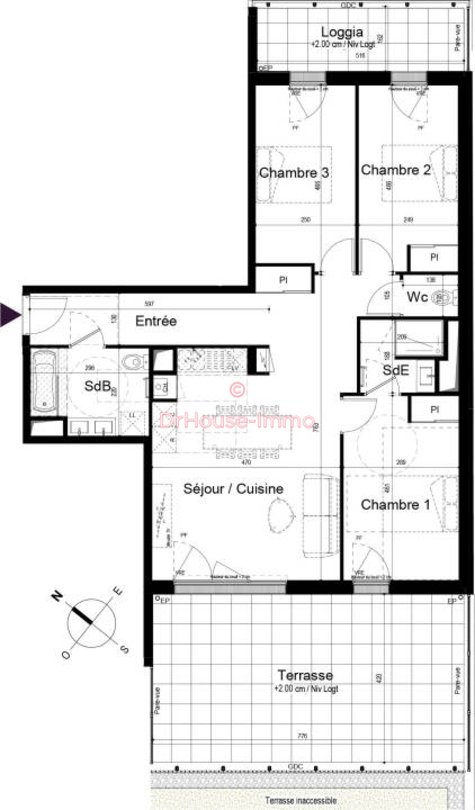 Photo 3 : Vente Appartement 4 pièces Challans 87 m²