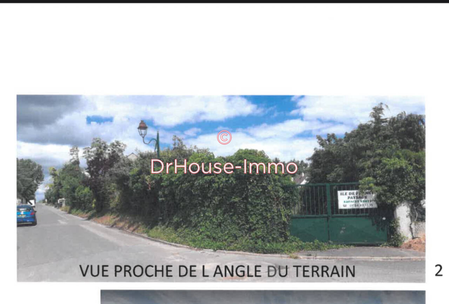 Photo 3 : Vente Terrain  Boissy-l'Aillerie 556 m²