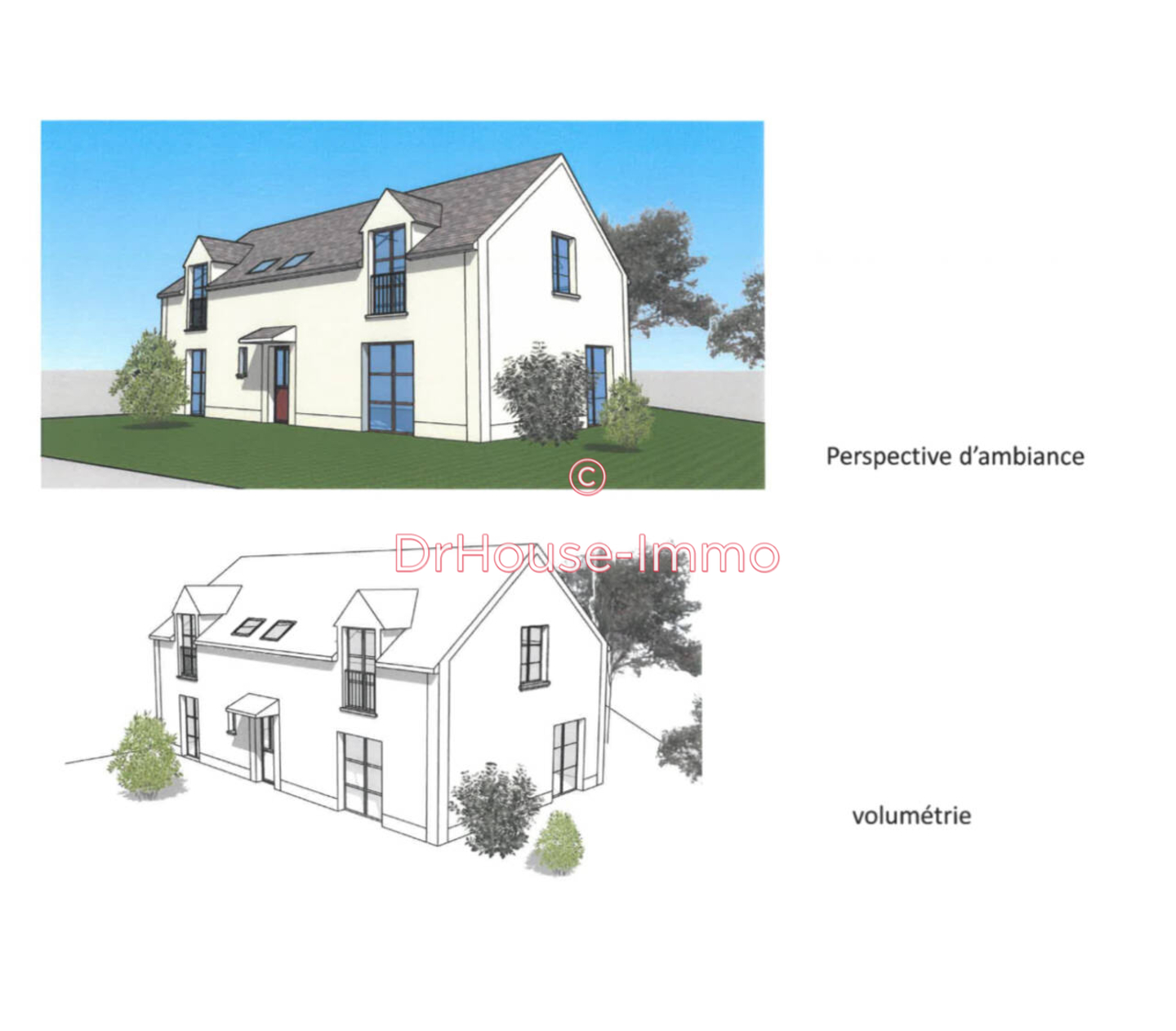 Photo 2 : Vente Terrain  Boissy-l'Aillerie 556 m²