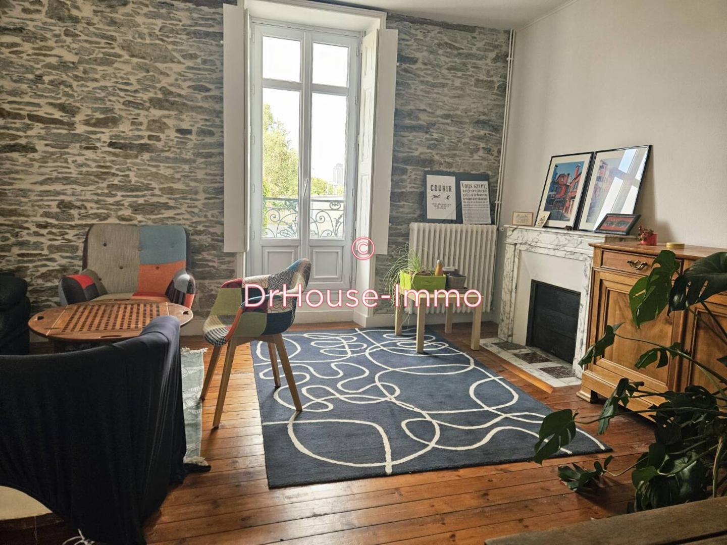 Photo 2 : Vente Appartement 3 pièces Nantes 63 m²