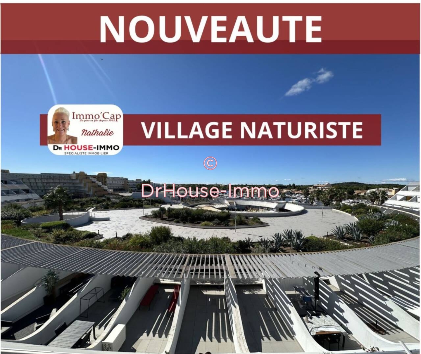 Photo 1 : Vente Appartement 2 pièces Cap d'Agde 33 m²