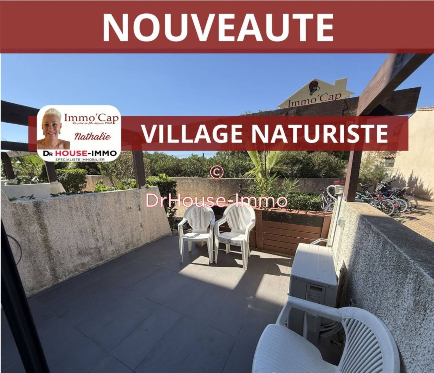 Photo 1 : Vente Appartement 1 pièce Cap d'Agde 24 m²