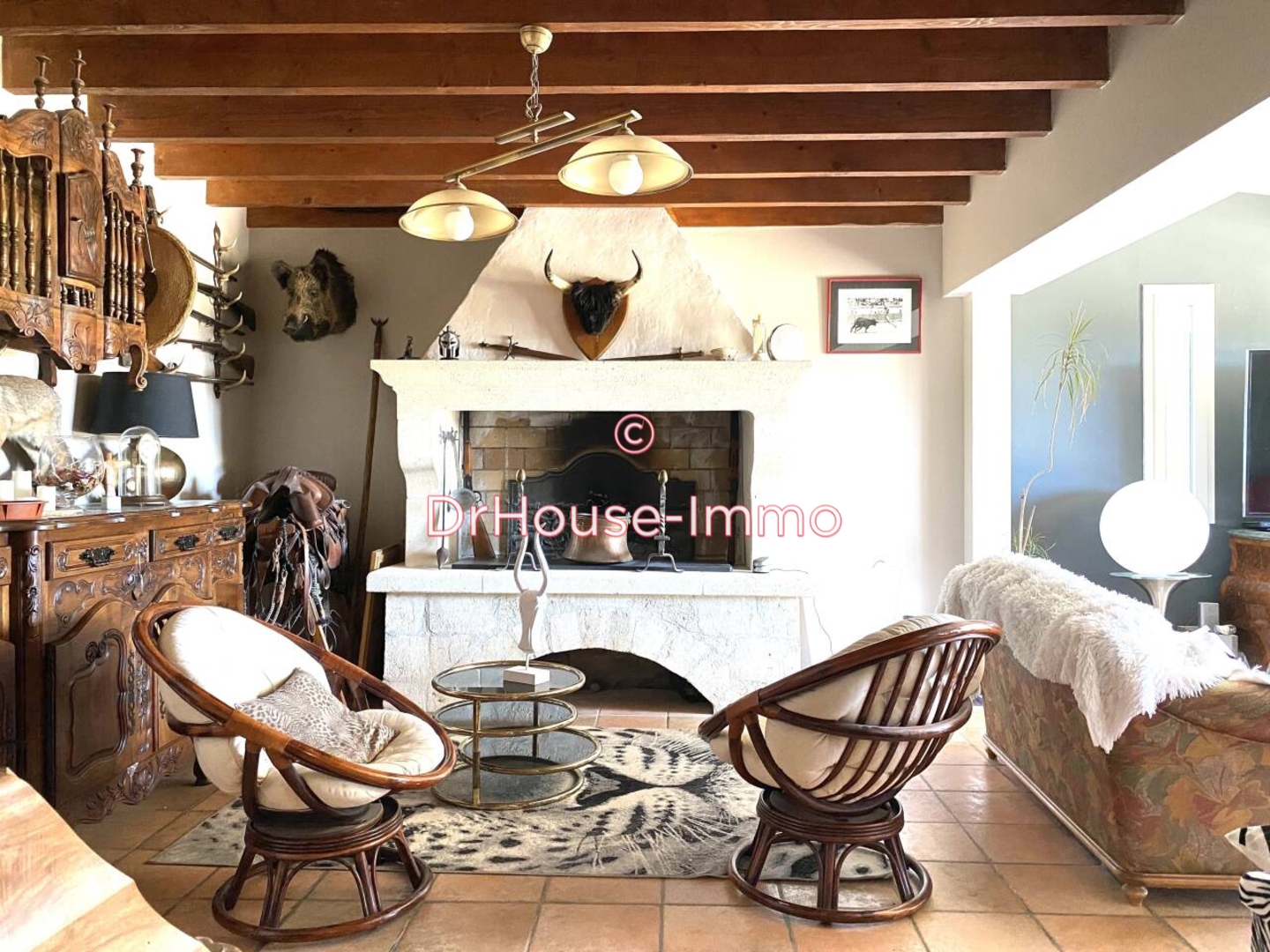 Photo 3 : Vente Maison 7 pièces Saint-Laurent-d'Aigouze 182 m²