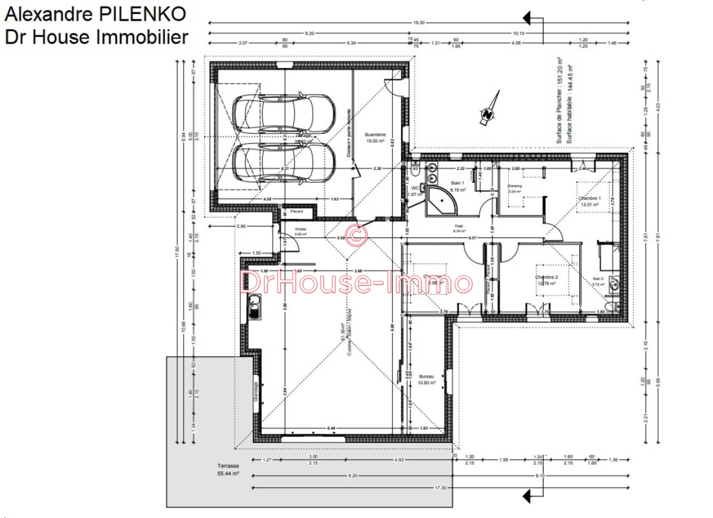 Photo 2 : Vente Maison 6 pièces Ouroux-sur-Saône 145 m²