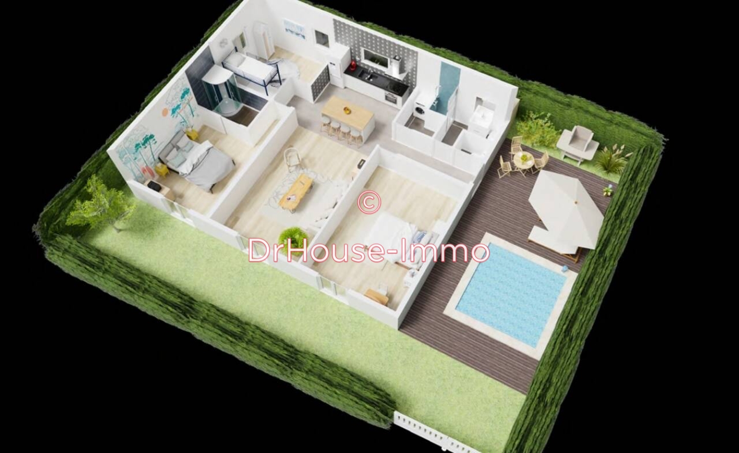 Photo 1 : Vente Maison 4 pièces Arès 93 m²