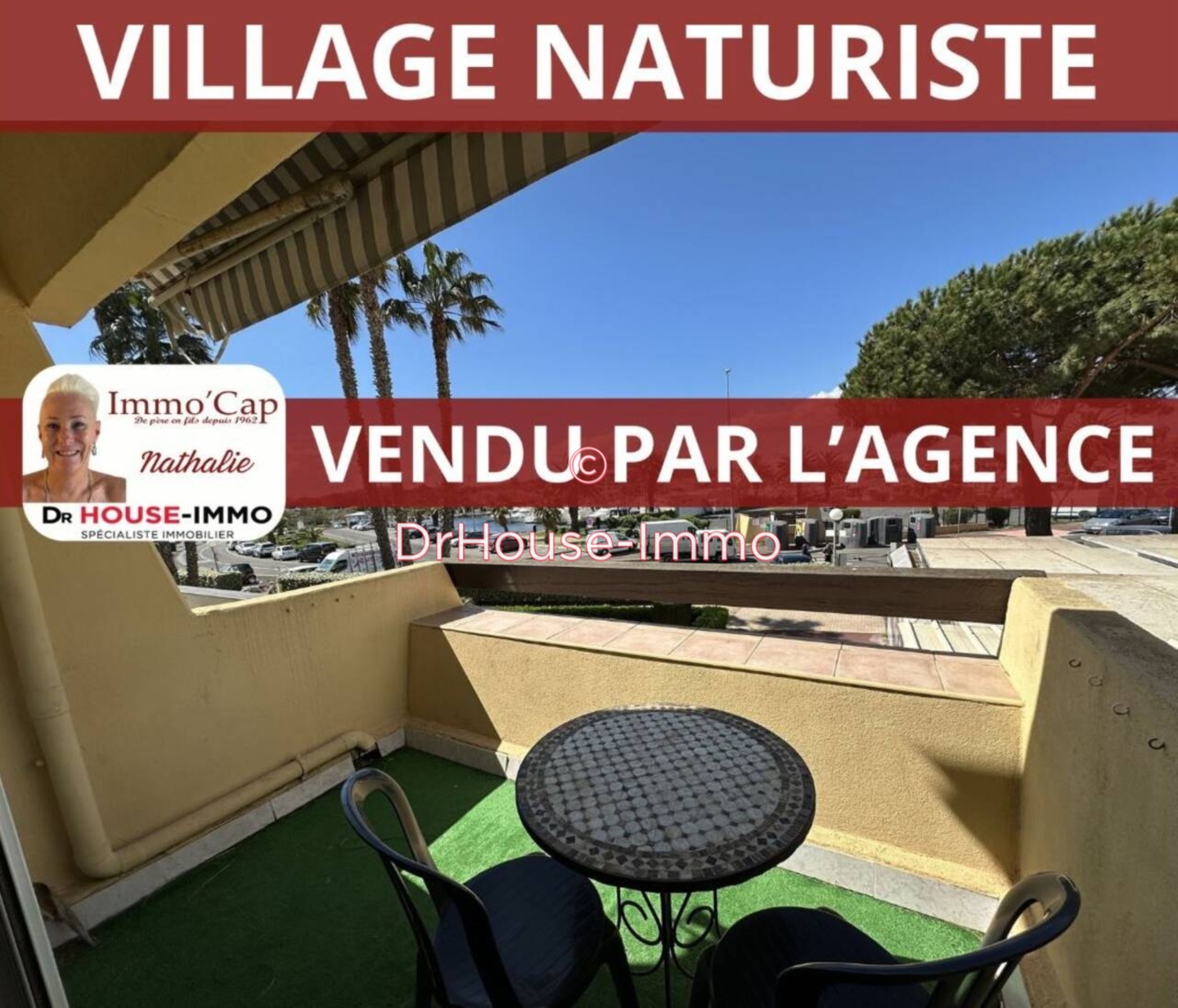 Photo 1 : Vente Appartement 1 pièce Cap d'Agde 23 m²