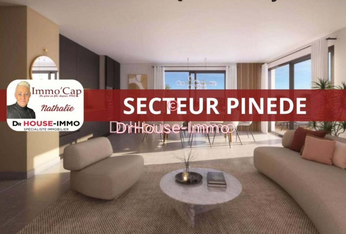 Photo 1 : Vente Appartement 4 pièces Cap d'Agde 89 m²
