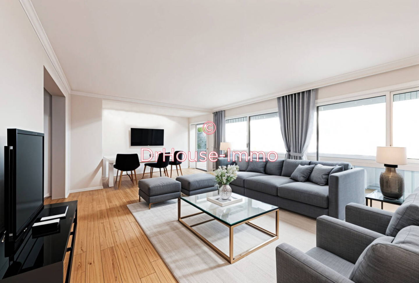 Photo 1 : Vente Appartement 6 pièces Noisy-le-Roi 121 m²