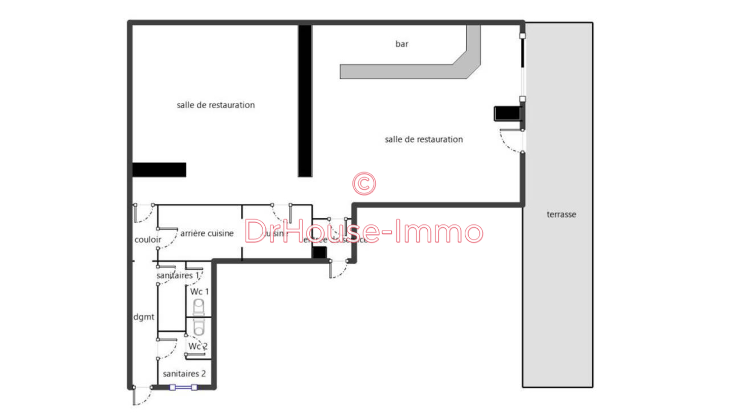Photo 1 : Vente Commerce 4 pièces Marseille 175 m²