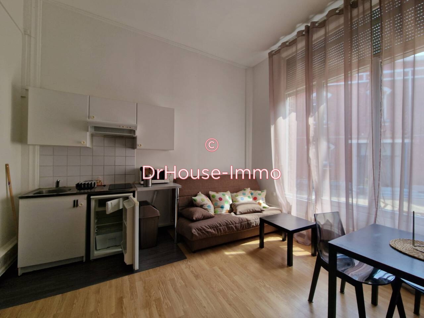 Photo 3 : Vente Appartement 1 pièce Villeneuve-d'Ascq 25 m²