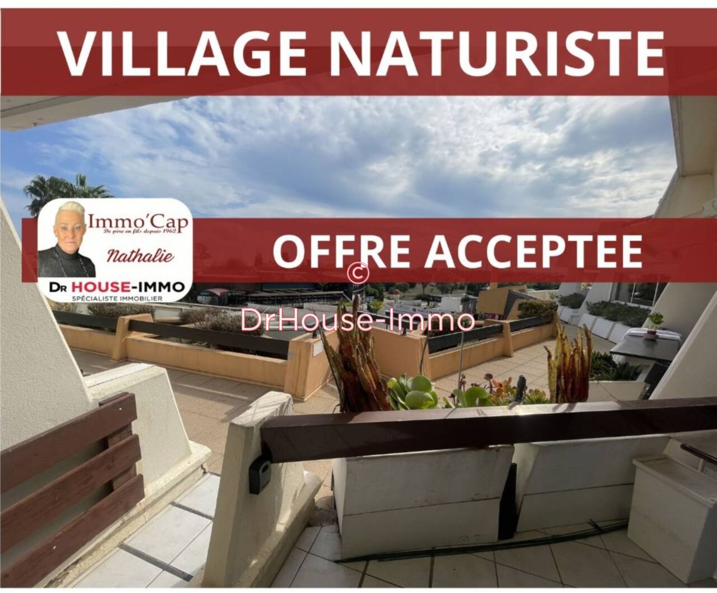Photo 1 : Vente Appartement 2 pièces Cap d'Agde 28 m²