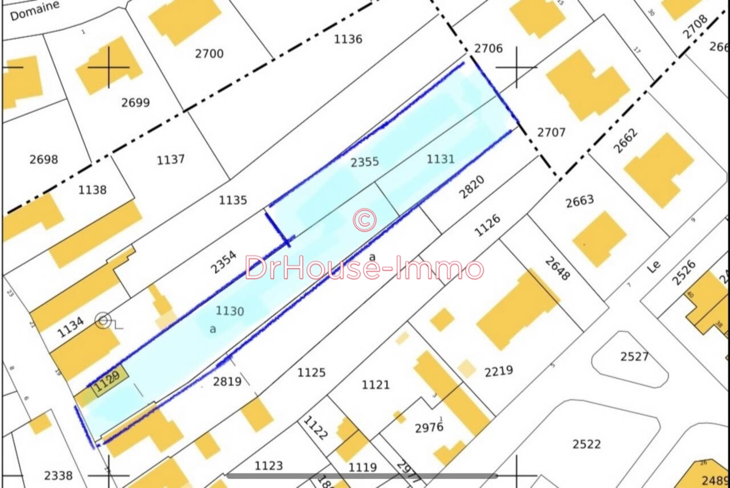 Photo 3 : Vente Terrain Préseau 2179 m²