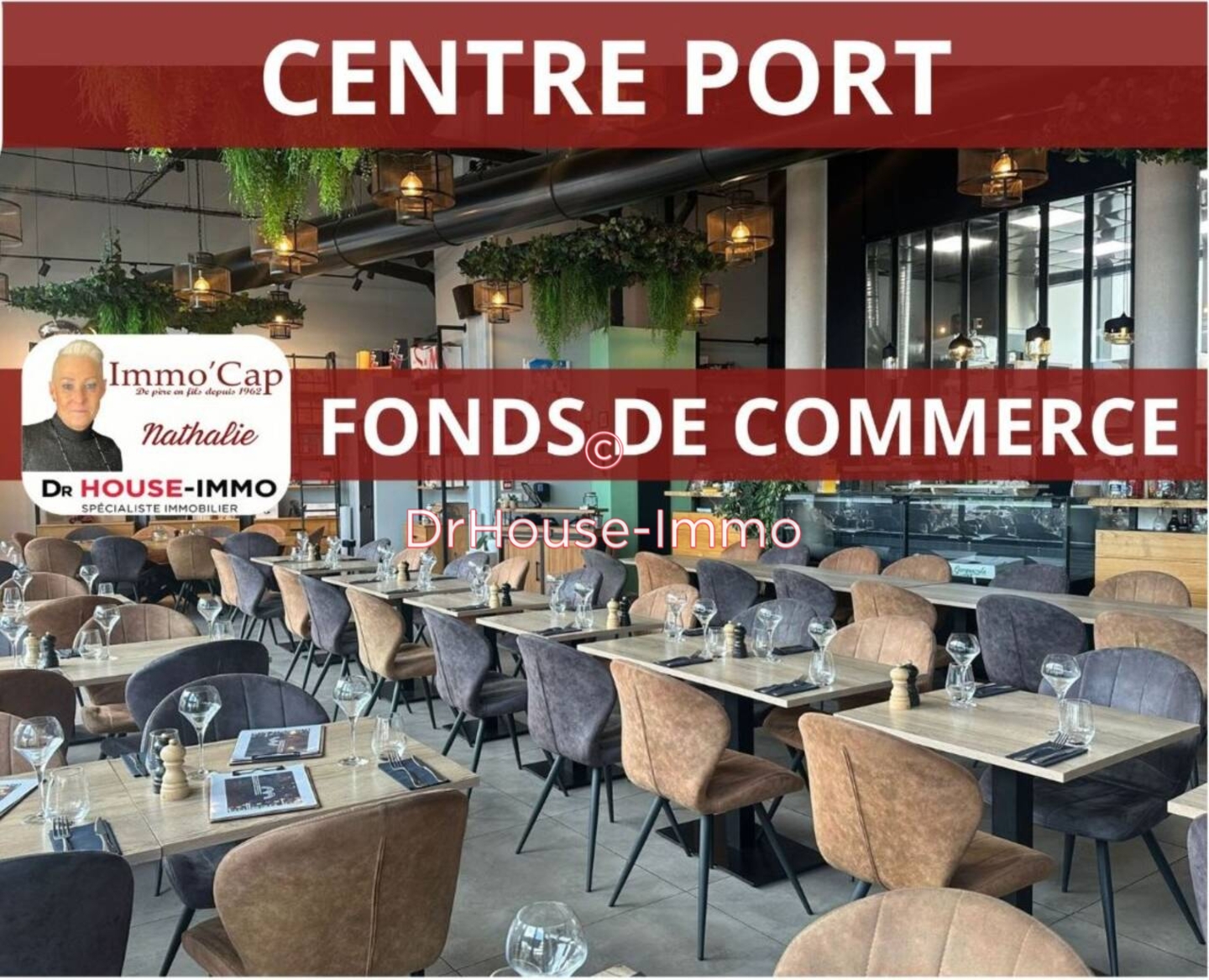 Photo 1 : Vente Commerce  Cap d'Agde 175 m²
