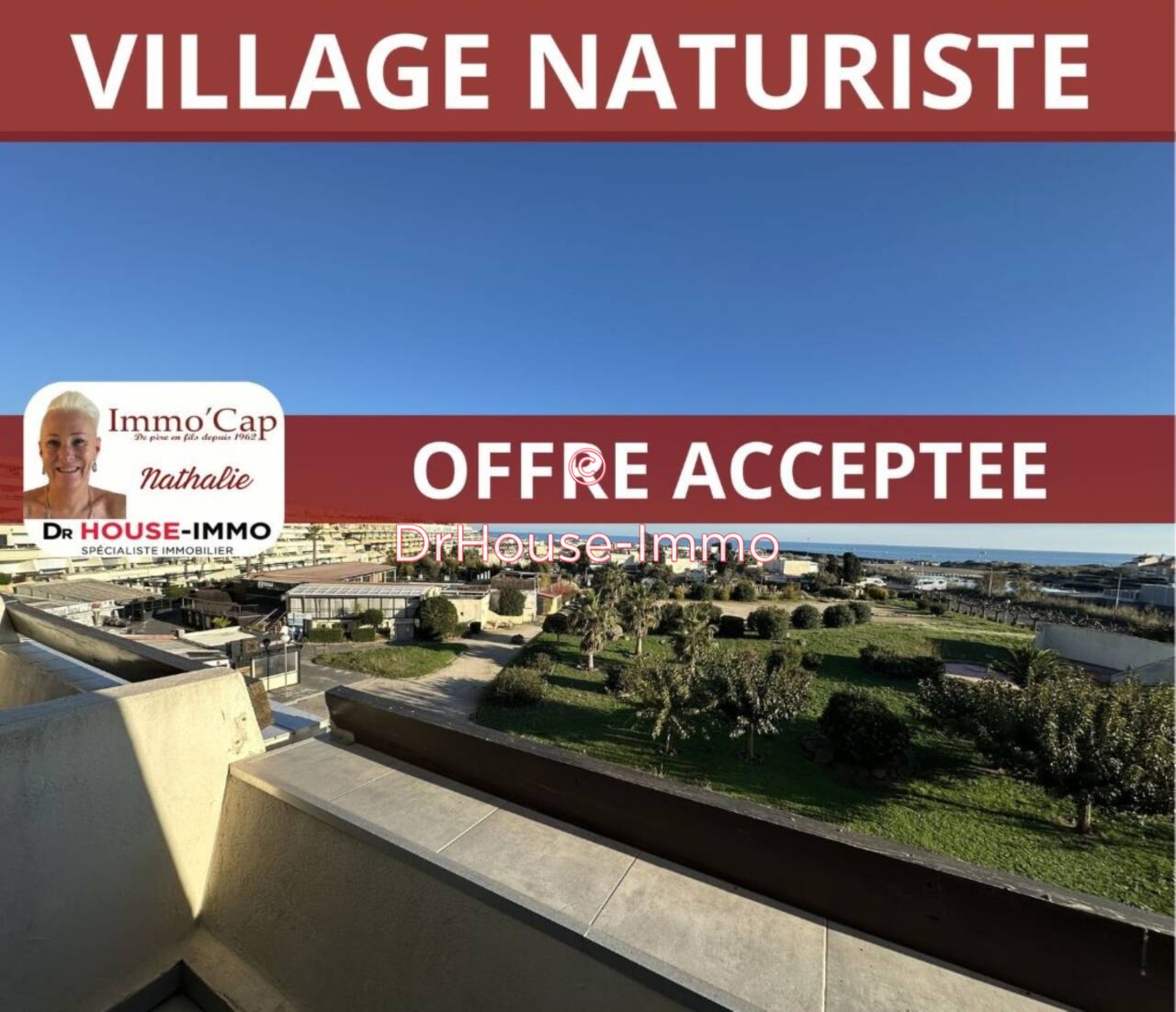 Photo 1 : Vente Appartement 1 pièce Cap d'Agde 18 m²