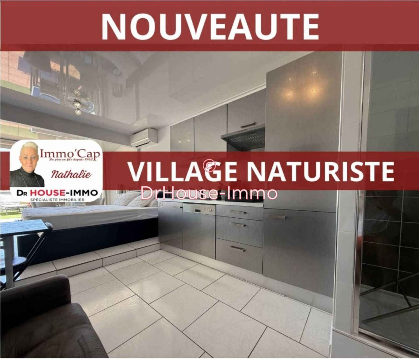 Photo 1 : Vente Appartement 1 pièce Cap d'Agde 21 m²