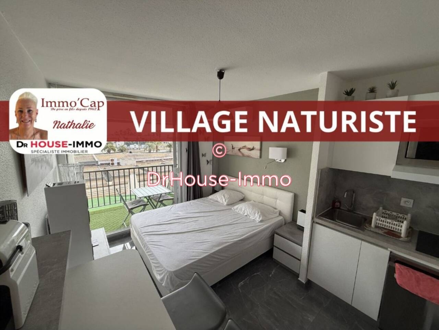 Photo 1 : Vente Appartement 1 pièce Cap d'Agde 16 m²