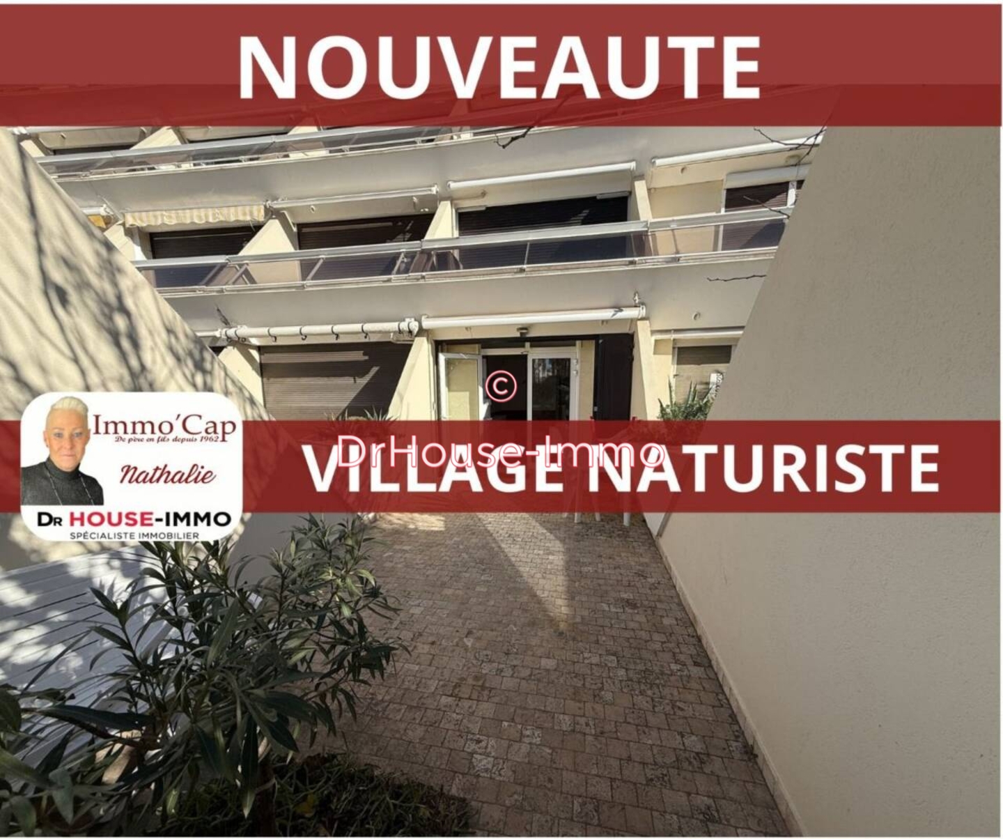 Photo 2 : Vente Appartement 3 pièces Cap d'Agde 37 m²
