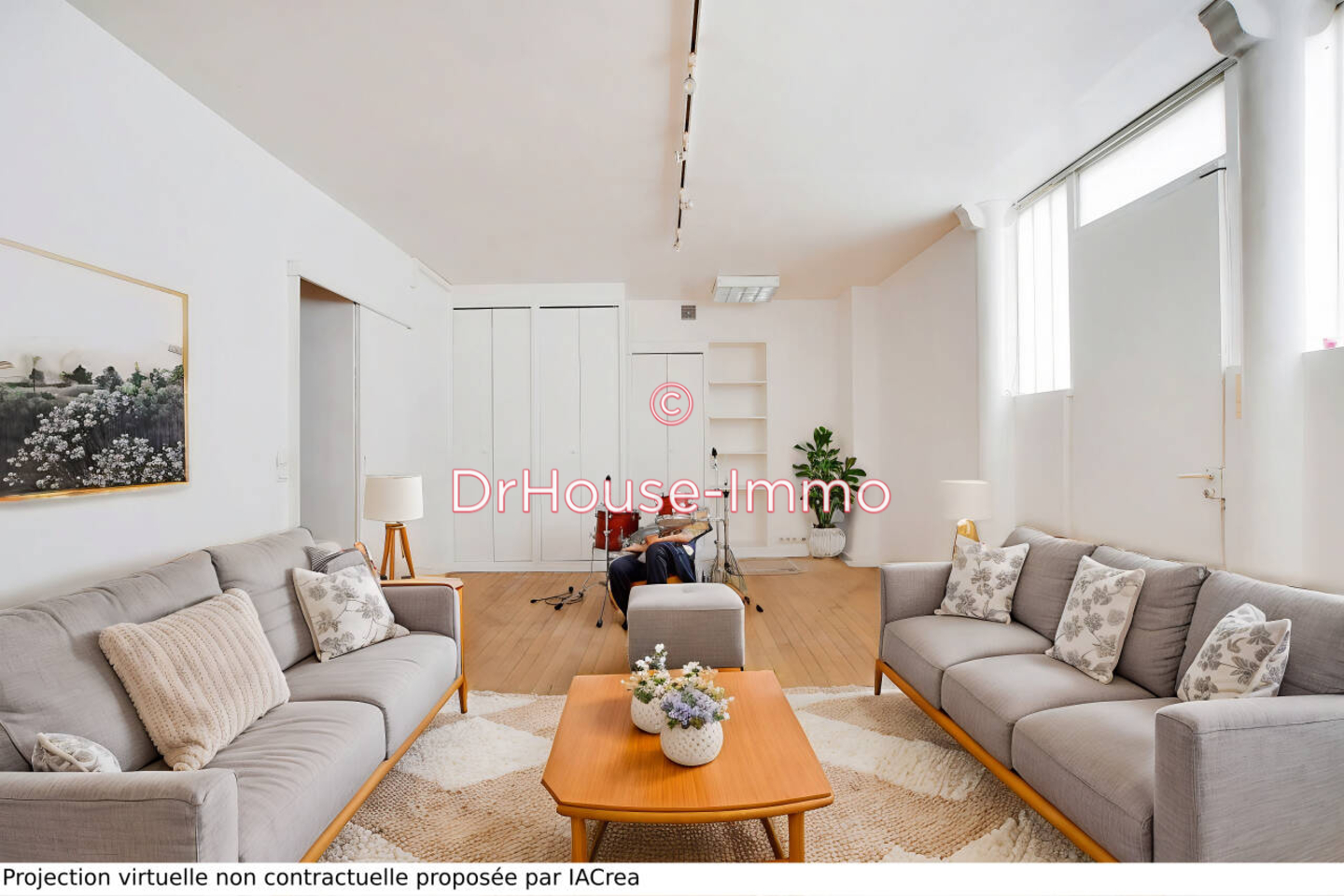 Photo 1 : Vente Appartement 2 pièces Paris 48 m²