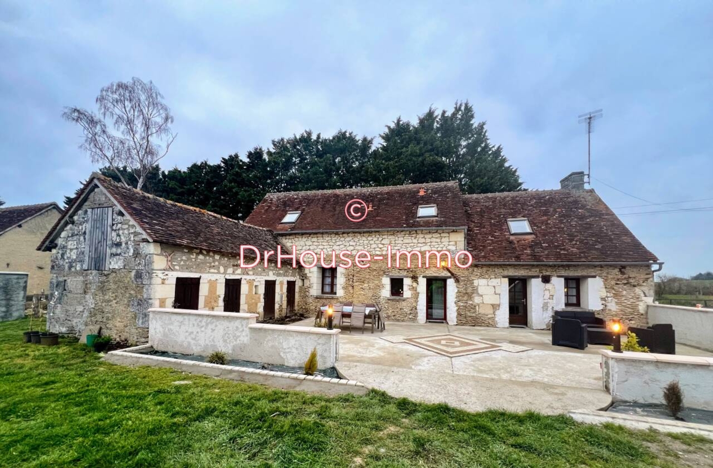 Photo 2 : Vente Maison 4 pièces Manthelan 105 m²