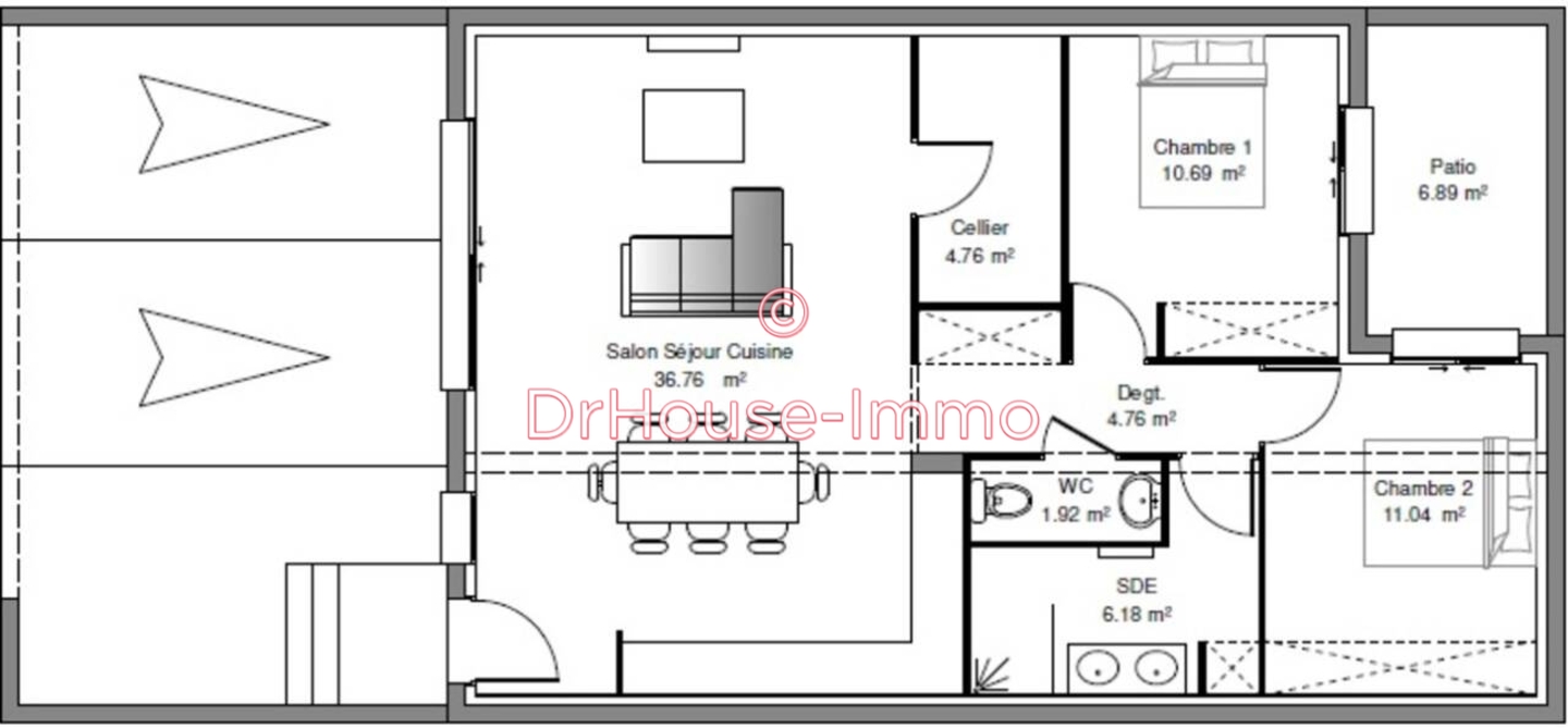Photo 1 : Vente Terrain Saint-Estève 139 m²
