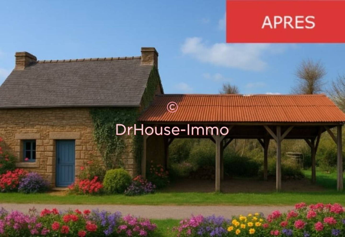 Photo 2 : Vente Maison 3 pièces Campénéac 125 m²