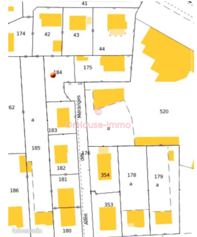 Photo 1 : Vente Terrain Chambray-lès-Tours 437 m²