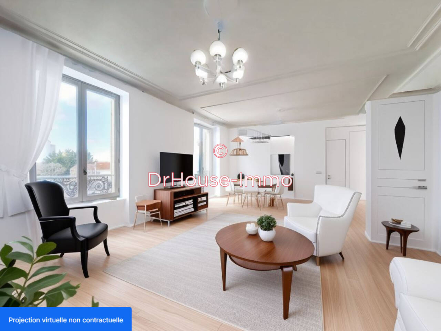 Photo 3 : Vente Appartement 5 pièces Le Bourget 105 m²