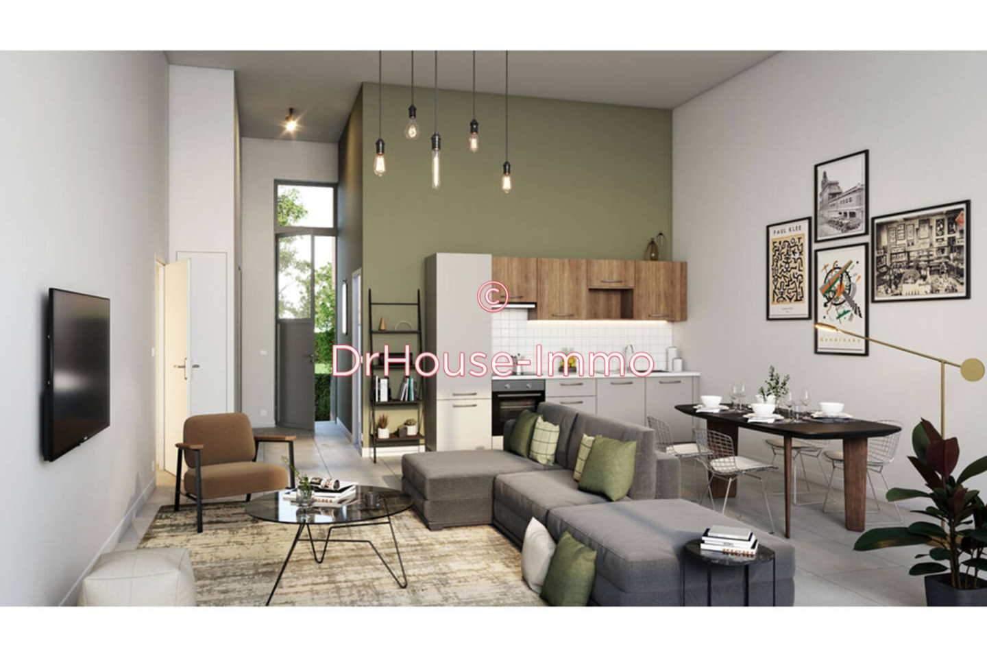 Photo 2 : Vente Appartement 2 pièces Armentières 54 m²