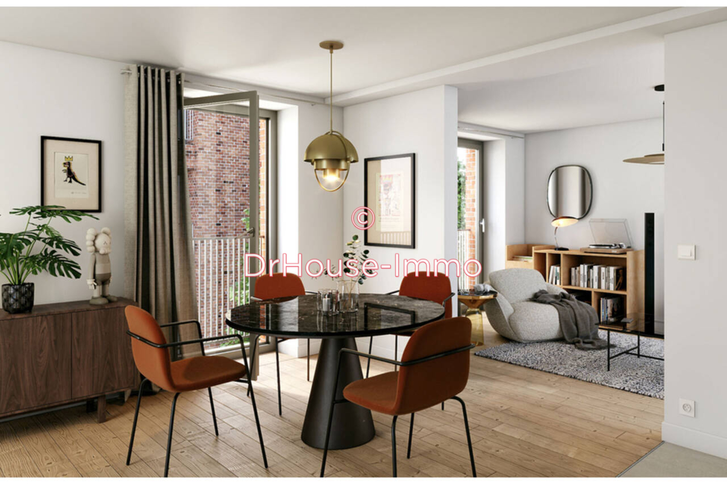 Photo 3 : Vente Appartement 2 pièces Armentières 54 m²