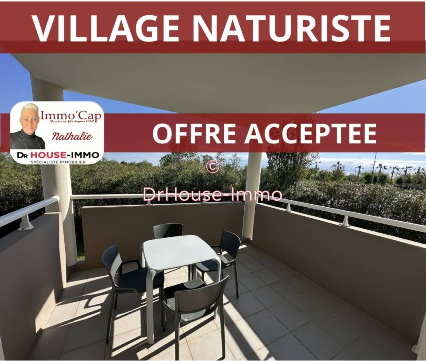 Photo 1 : Vente Appartement 2 pièces Cap d'Agde 32 m²