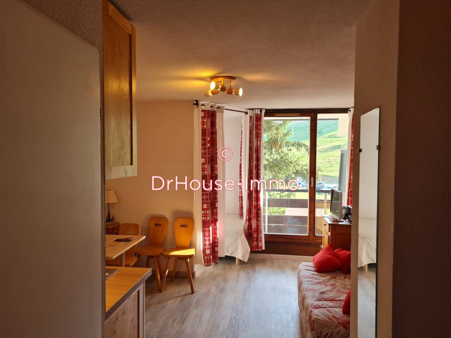 Photo 1 : Vente Appartement 2 pièces Manigod 23 m²