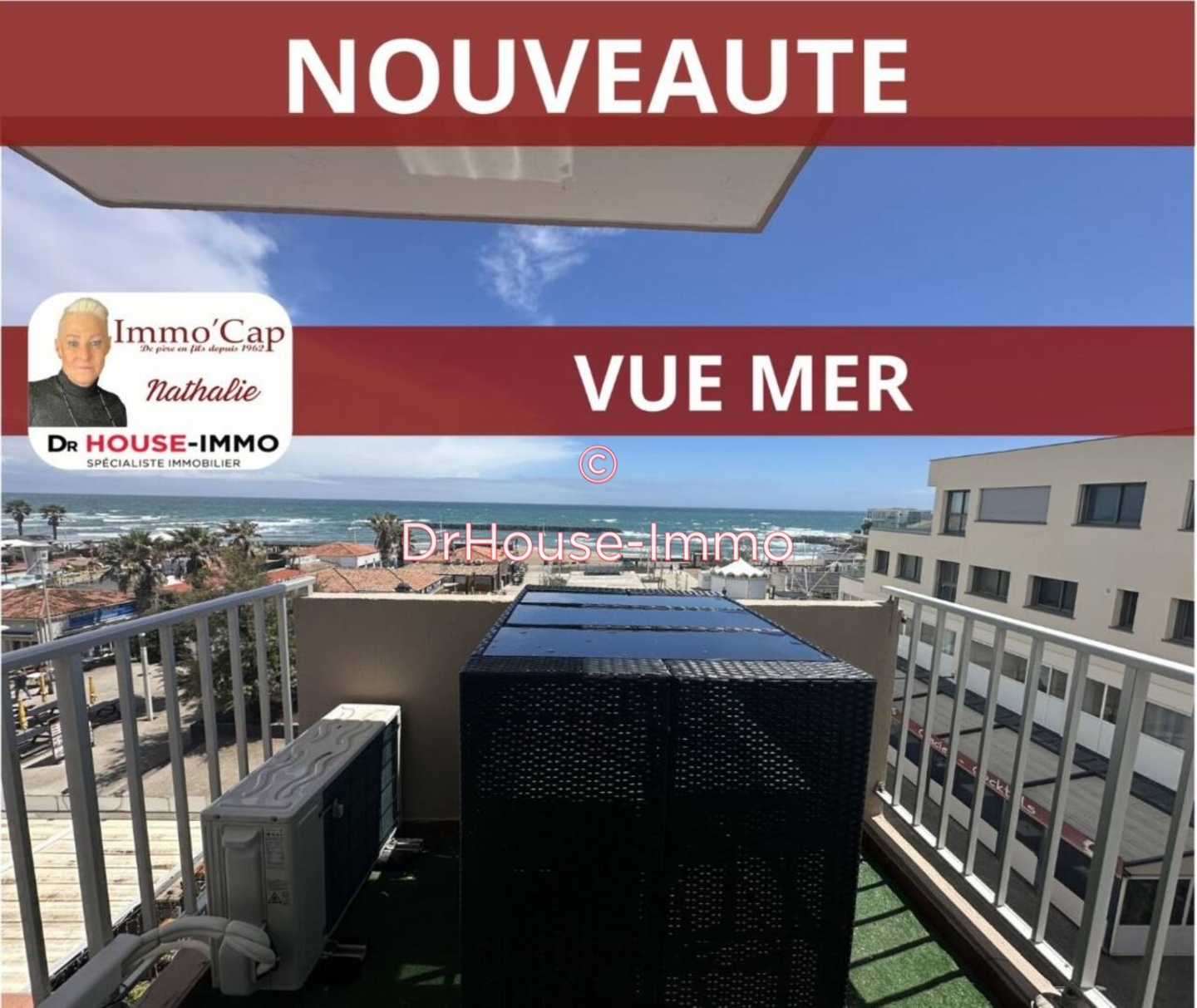 Photo 1 : Vente Appartement 1 pièce Cap d'Agde 20 m²
