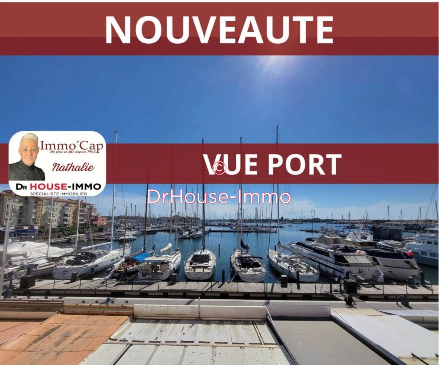 Photo 1 : Vente Appartement 2 pièces Cap d'Agde 25 m²