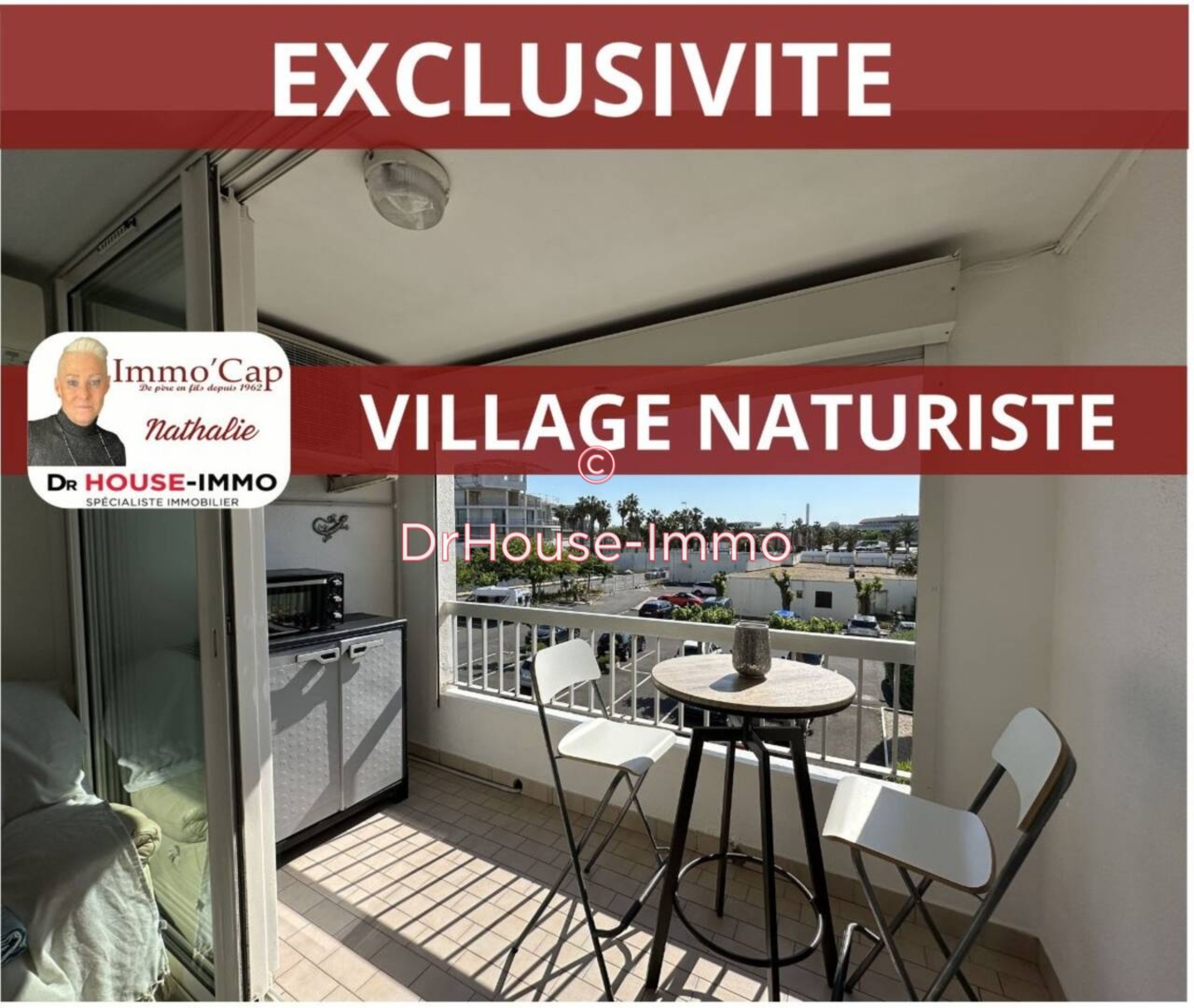 Photo 1 : Vente Appartement 1 pièce Cap d'Agde 21 m²