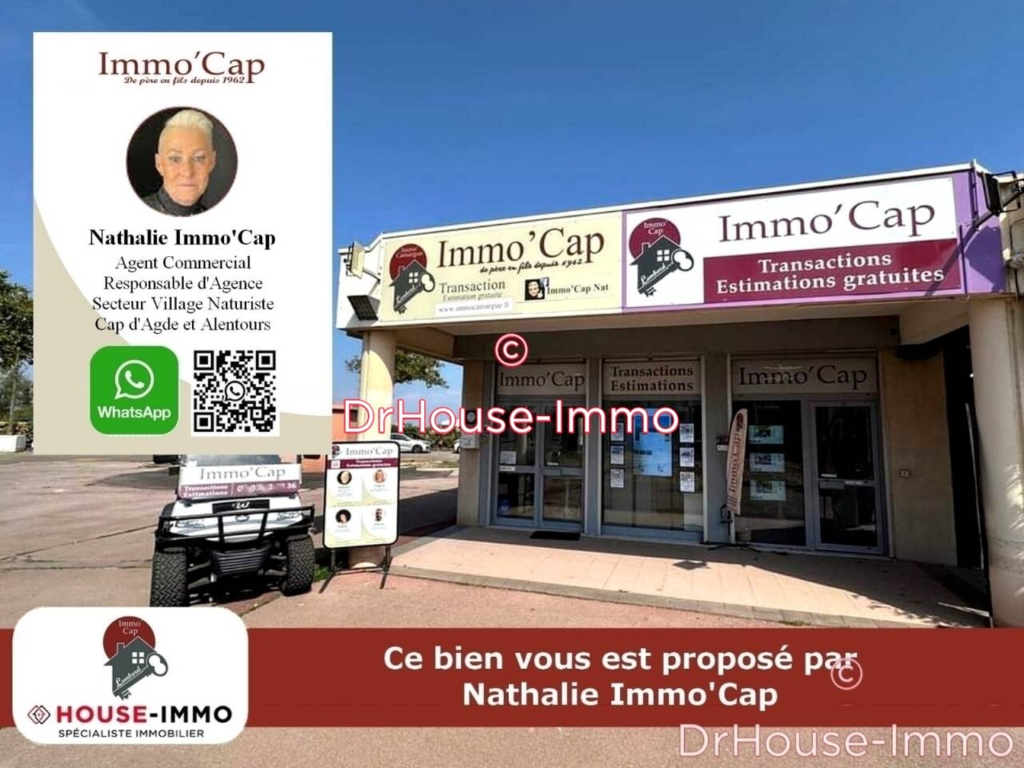 Photo 2 : Vente Appartement 1 pièce Cap d'Agde 15 m²