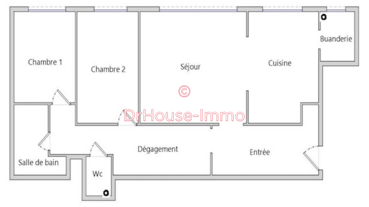 Photo 2 : Vente Appartement 3 pièces Antony 63 m²