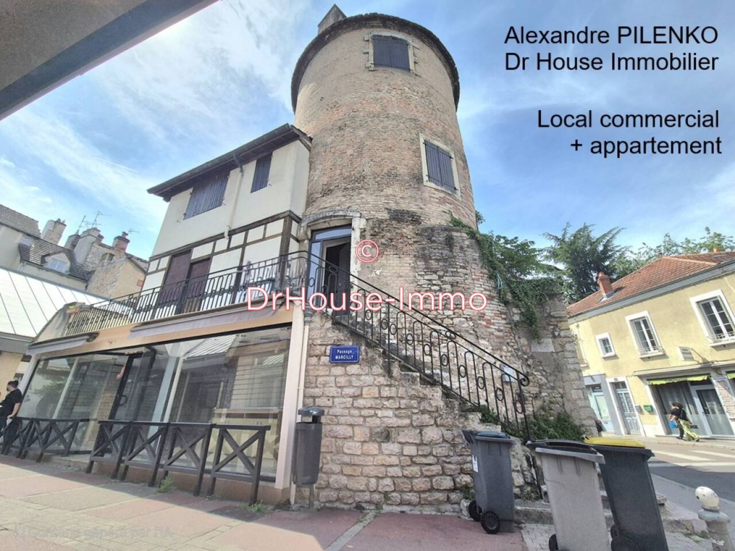 Photo 1 : Vente Immeuble 6 pièces Chalon-sur-Saône 130 m²