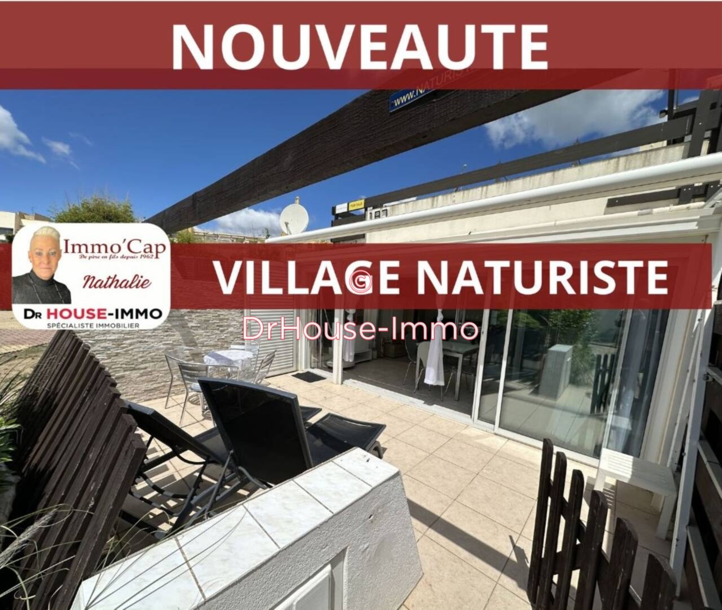Photo 1 : Vente Maison 2 pièces Cap d'Agde 27 m²