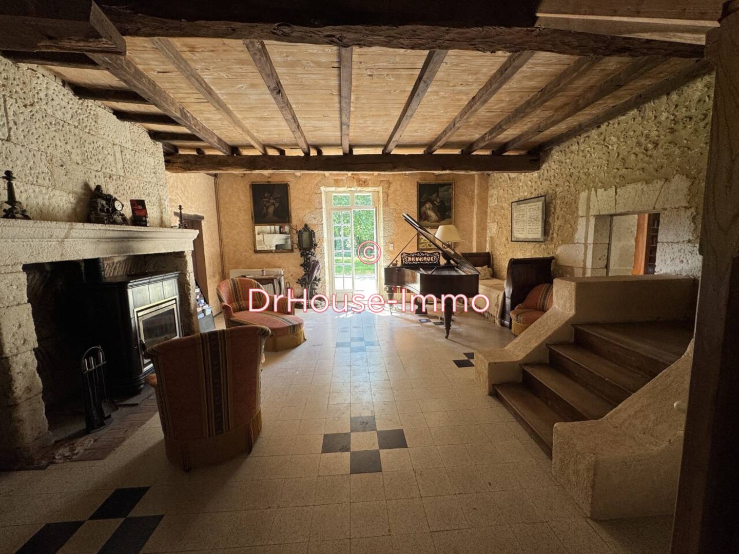 Photo 3 : Vente Hôtel particulier 13 pièces Grignols 525 m²